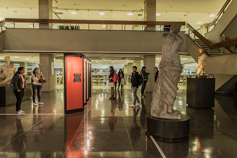 Biblioteca Central Gabriel García Márquez, Universidad Nacional de Colombia. Bogotá, 2019